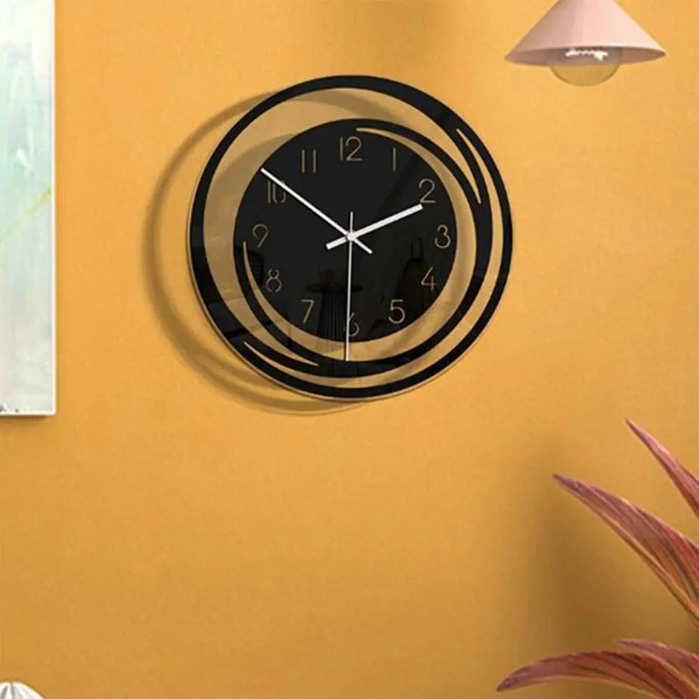Modern Wall Clock Large Silent Acrylic Clock No Tick Wall Clock