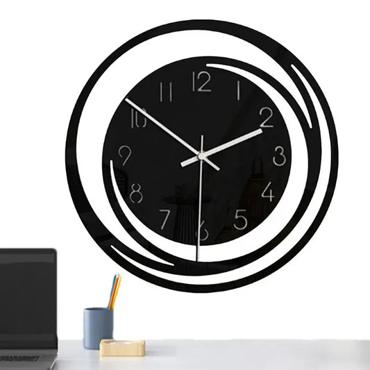 Modern Wall Clock Large Silent Acrylic Clock No Tick Wall Clock