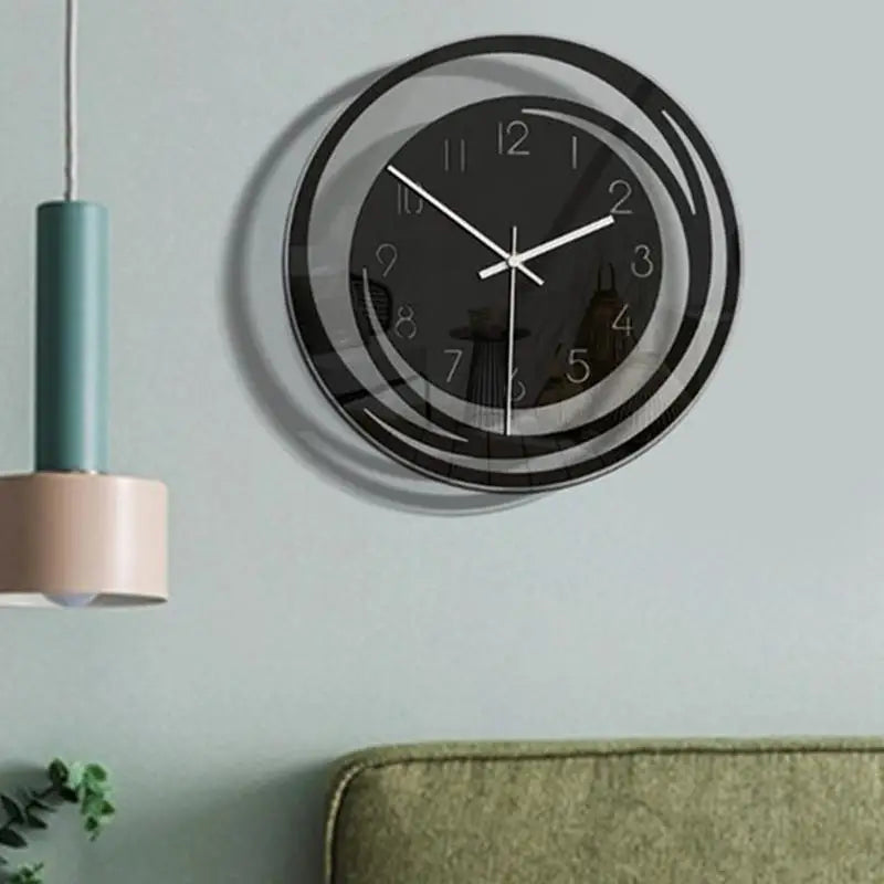 Modern Wall Clock Large Silent Acrylic Clock No Tick Wall Clock