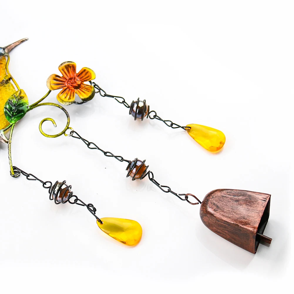 Hummingbird Wind Chimes Suncatcher  Wall Window