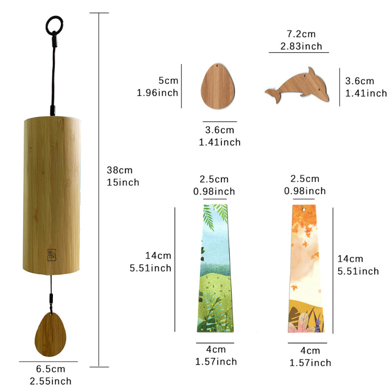 Home Bamboo Wind Chimes Windchime