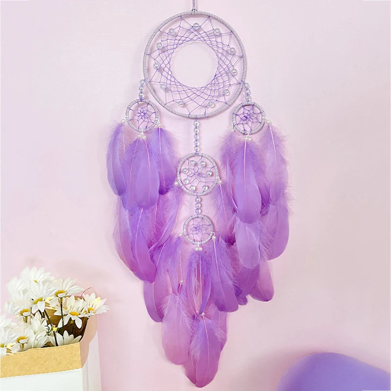Dream Catcher Hand-woven Wind Chime Living Room Decorations Bedroom