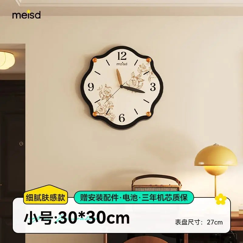 Wall Clock Mid Ancient Style High-end Clock Living Room