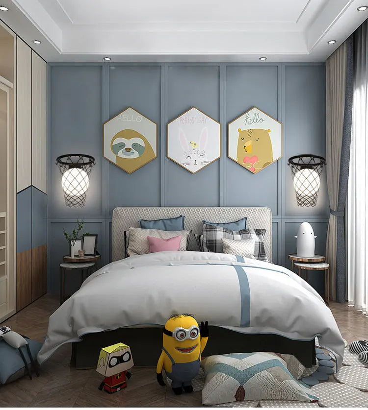 Nordic Creative Wall Lamp Living Room Corridor Pub Bedroom