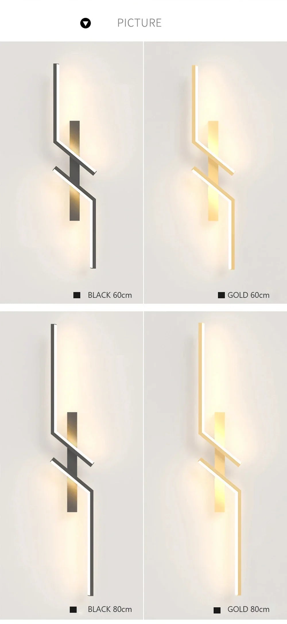 LED Wall Lamp Modern Home Decor Wall Sconce For Living Room