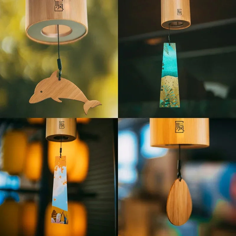 Home Bamboo Wind Chimes Windchime