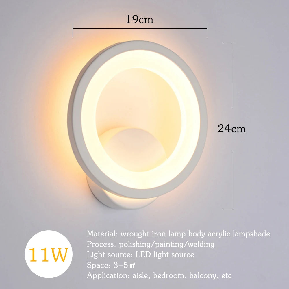 Round Wall Mount Light European Wall Sconces Lighting Wall Lamp