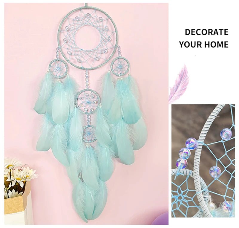 Dream Catcher Hand-woven Wind Chime Living Room Decorations Bedroom