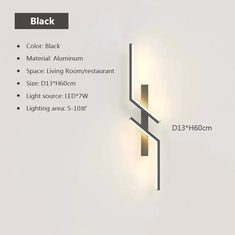LED Wall Lamp Modern Home Decor Wall Sconce For Living Room