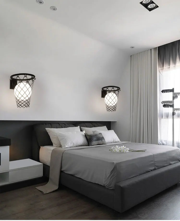 Nordic Creative Wall Lamp Living Room Corridor Pub Bedroom