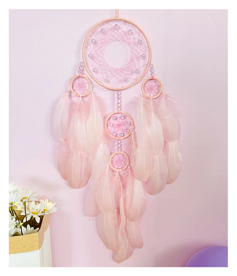 Dream Catcher Hand-woven Wind Chime Living Room Decorations Bedroom