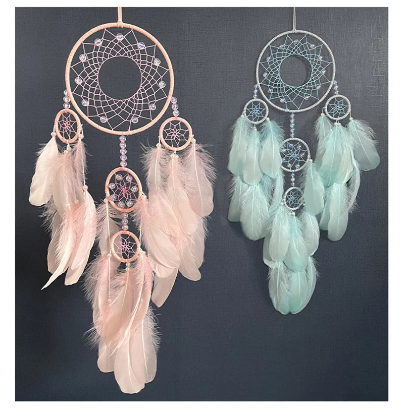 Dream Catcher Hand-woven Wind Chime Living Room Decorations Bedroom