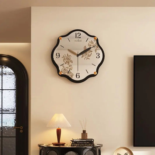Wall Clock Mid Ancient Style High-end Clock Living Room
