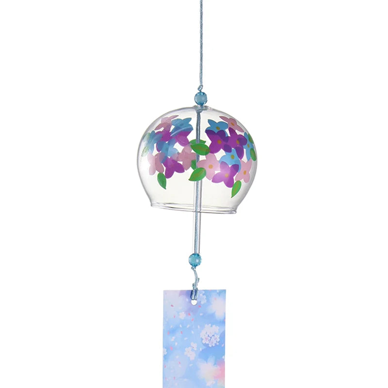 Japanese Style Glass Wind Chime Decorations