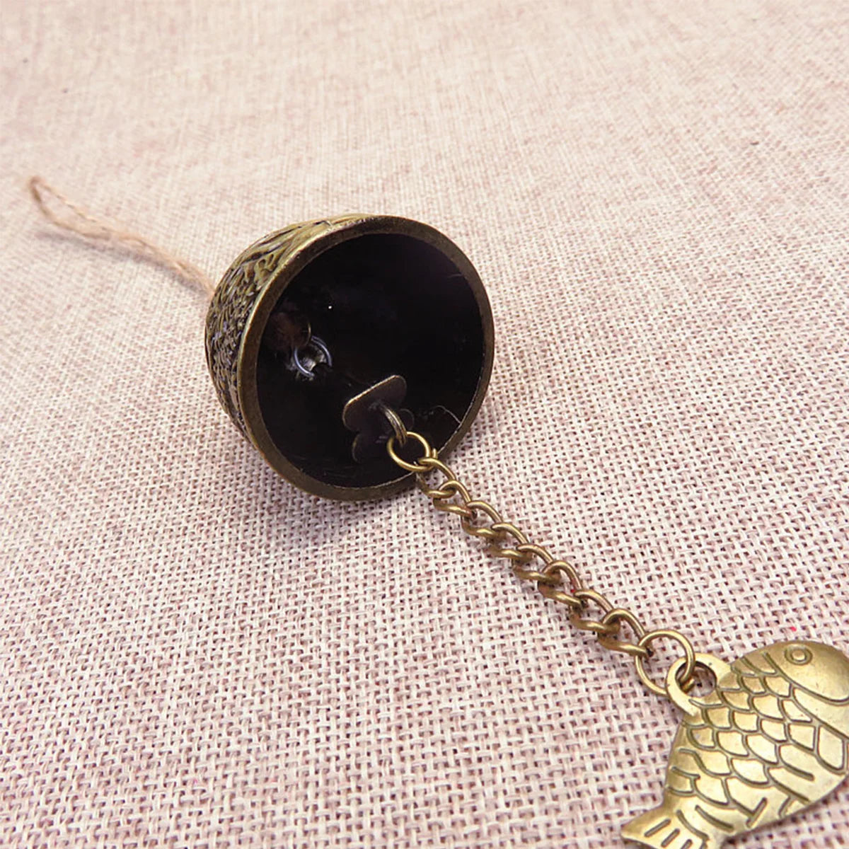 Feng Shui Wind Bell Retro Buddha Dragon Elephant Wind Chime