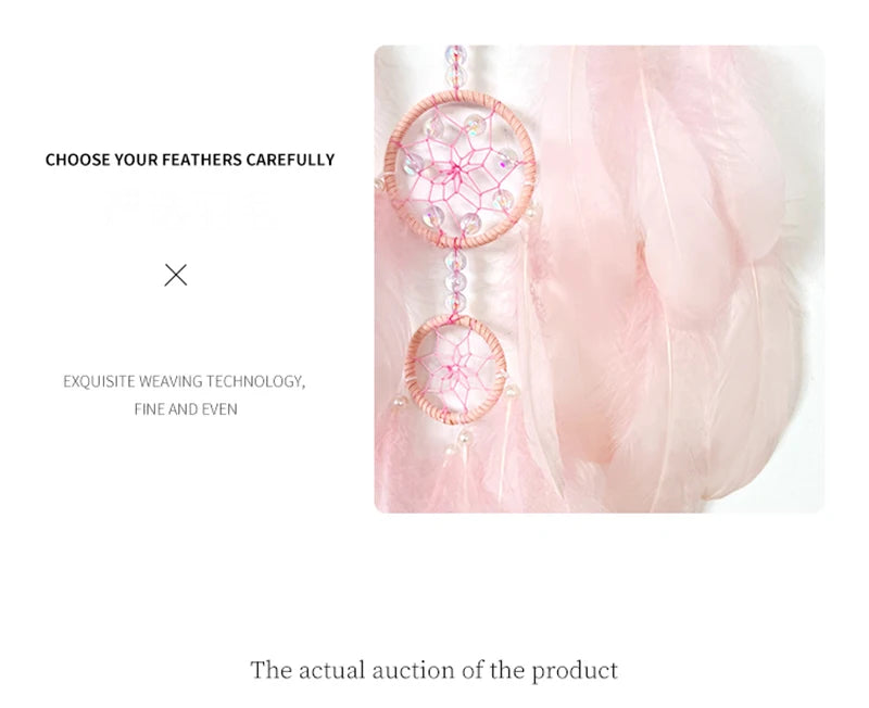 Dream Catcher Hand-woven Wind Chime Living Room Decorations Bedroom