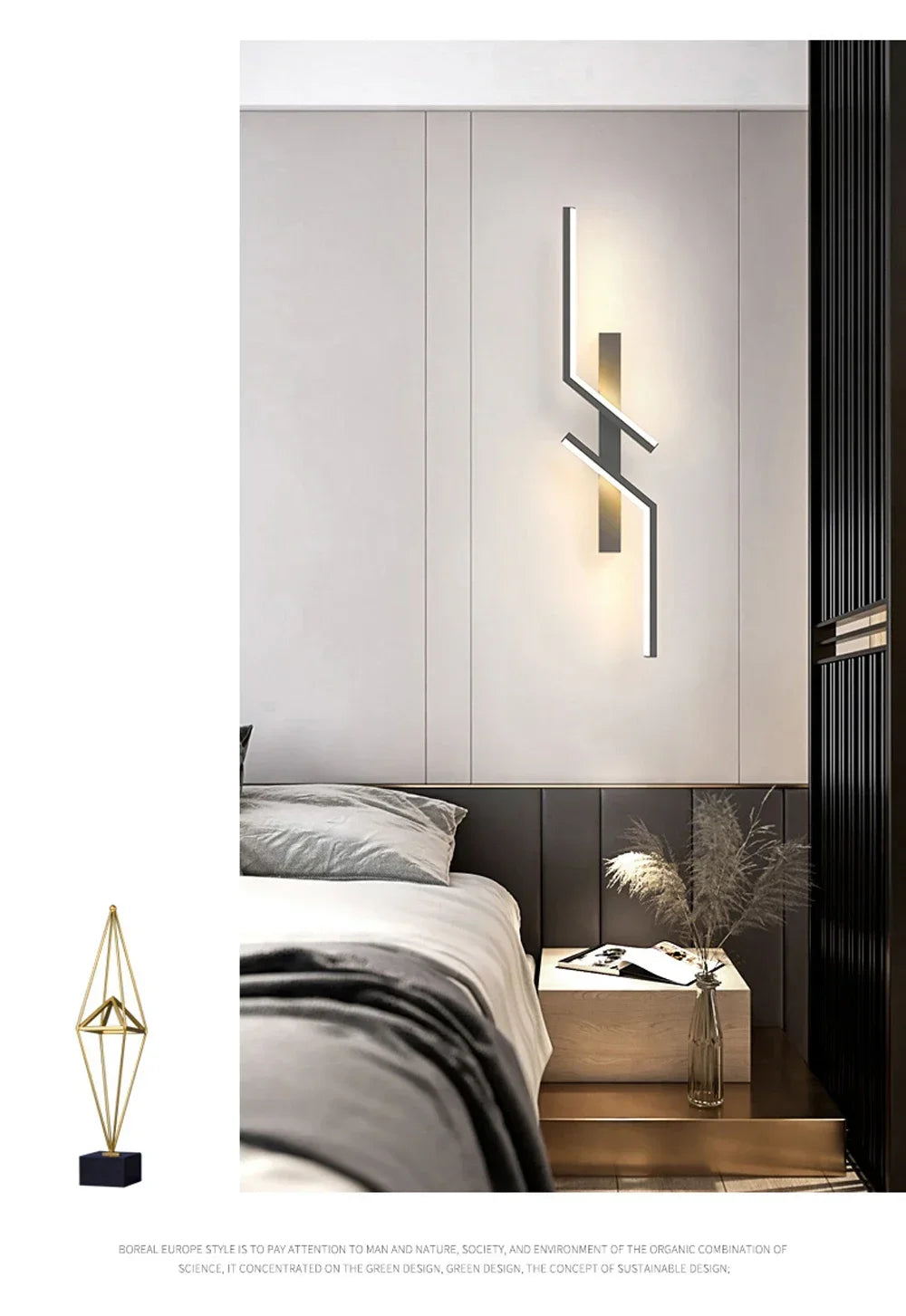 LED Wall Lamp Modern Home Decor Wall Sconce For Living Room