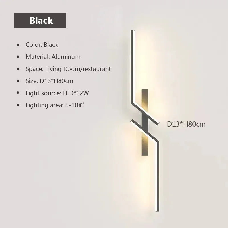LED Wall Lamp Modern Home Decor Wall Sconce For Living Room